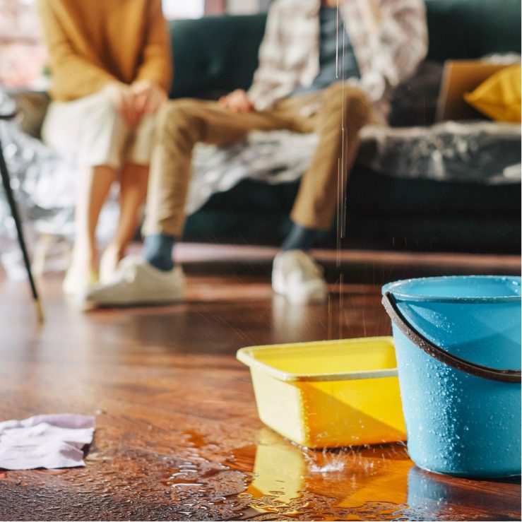 איתור נזילות מים