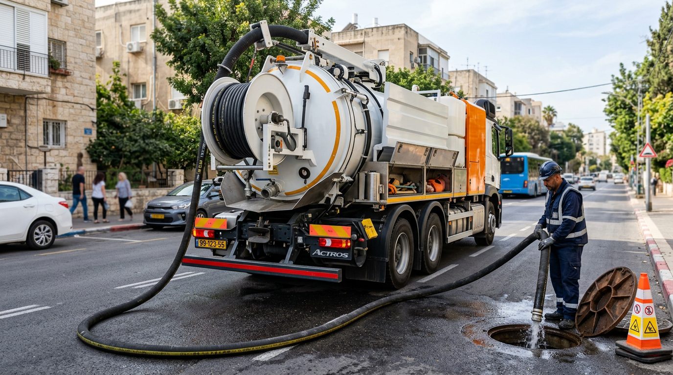 ביובית מקצועית מבצעת שאיבות ביוב ושטיפת קווים – רונאל אינסטלציה
